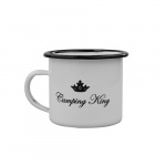 Camping King emaljeret krus 230 ml Camping King emaljeret krus 230 ml