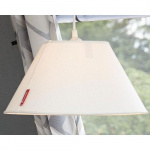 Isabella Cube cremefarvet lampeskærm Isabella Cube cremefarvet lampeskærm