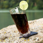 Silwy Longdrink-glas magnetisk, pakke med 2 stk.