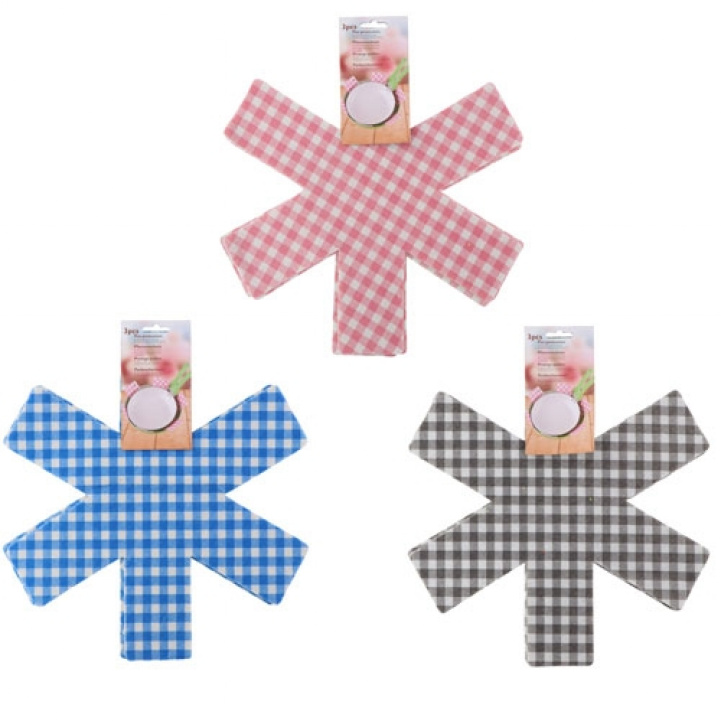 Bordskånere 38 cm, pakke med 3 stk. i gruppen Husholdning & Køkken / Køkkentilbehør / Køkkentekstiler og Bordskånere hos Campmarket (72251)