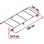 Fiamma Tagræling Ducato H2, L1-L3 Fiamma Tagræling Ducato H2, L1-L3