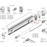 Dæksel højre Til F45S/F70 Dæksel højre Til F45S/F70