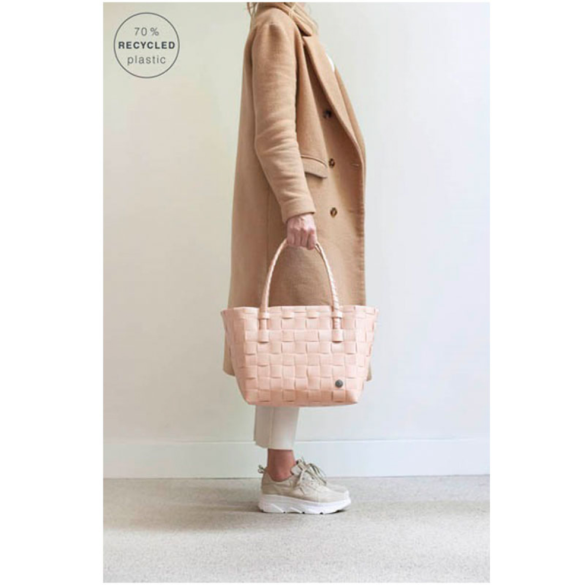 Taske Paris Shopper Abricot Blush i gruppen Hjem og indretning / Udsmykning & Velvære hos Campmarket (73789)