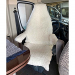 Fåreskindsovertræk Curly White 3 dele Royal Camping Fåreskindsovertræk Curly White 3 dele Royal Camping