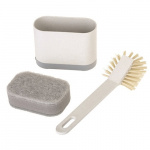 Opvaskesæt Zeroline Lysegrå