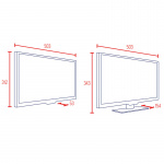 Smart TV alphatronics SL-DSBAI+ 22 tommer