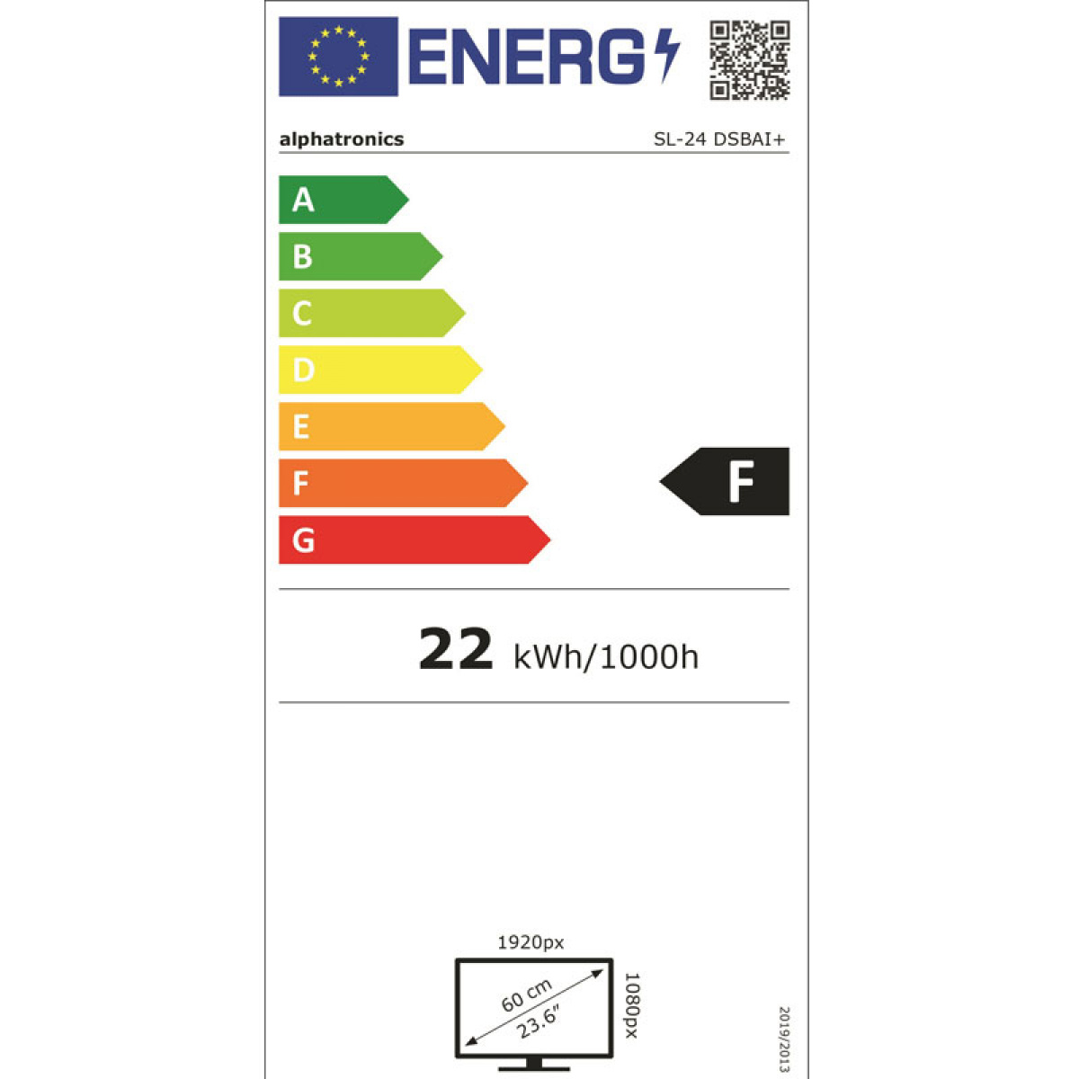 TV SL-DBSAI+ 24 tommer alphatronics i gruppen Campingvogn og autocamper / El - Elektronik / TV, Billede & Lyd / TV hos Campmarket (73865)