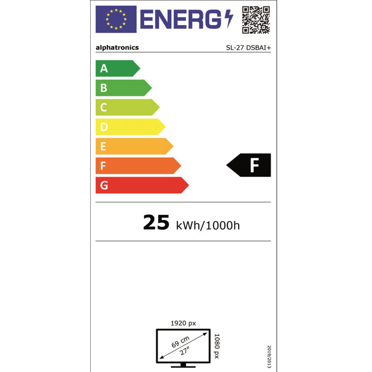 Smart TV alphatronics SL-DSBAI+ 27 tommer i gruppen Campingvogn og autocamper / El - Elektronik / TV, Billede & Lyd / TV hos Campmarket (73866)