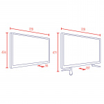 Smart TV alphatronics SL-DSBAI+ 32 tommer