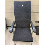 Stolehynde Grå/sort 50x136cm