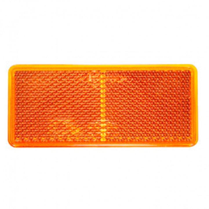 Refleks Gul 69x31,5mm Selvklæbende i gruppen Campingvogn og autocamper / El - Elektronik / Trafik- og udvendig belysning / Reflekser hos Campmarket (74159)
