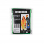 Regnponcho med hætte