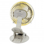 Genopladelig Ventilator med klips og LED