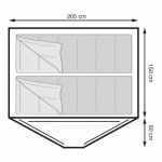 Festivaltelt 2 Personer