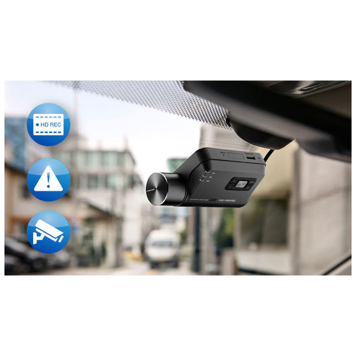 Alpine Advanced ADAS Dash Cam Pro i gruppen Campingvogn og autocamper / El - Elektronik / TV, Billede & Lyd / Bakkamera hos Campmarket (74293)