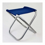 Camping skammel Marineblå