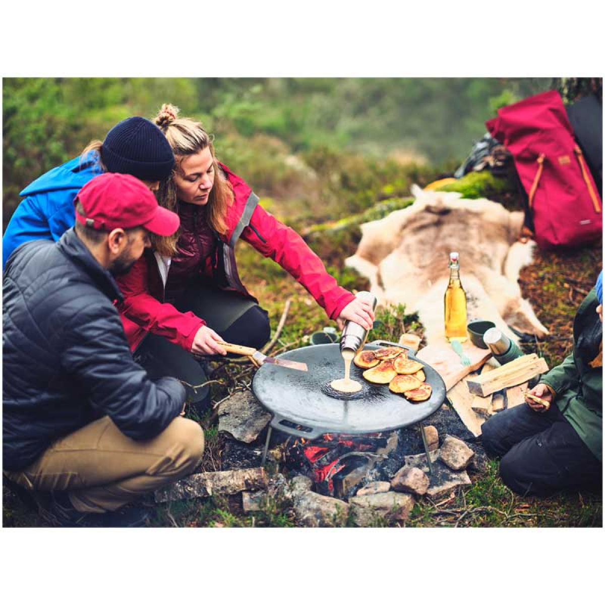 Muurikka Stegepladesæt Pro 48cm i gruppen Husholdning & Køkken / Griller / Gasgrill hos Campmarket (75246)