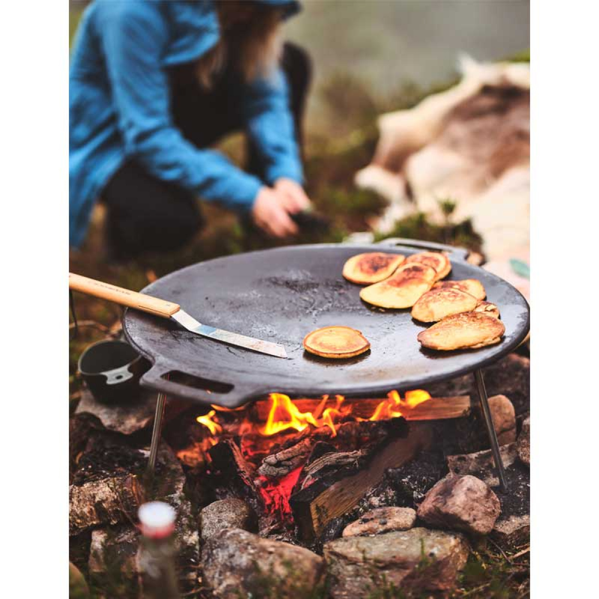 Muurikka Stegespatel Rustfrit Stål 34cm i gruppen Husholdning & Køkken / Griller / Grilltilbehør hos Campmarket (75250)