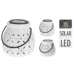 Lanterne Lille Hvid Keramik