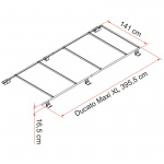 Fiamma Tagbøjler Ducato XL H2 / L4