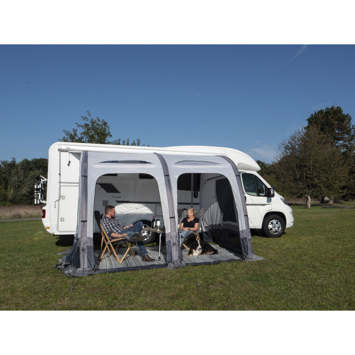 ReimoTent Marina Air 390 High i gruppen Fortelt & Markiser / Fortelt Autocamper / Oppustelige telte til autocampere / Reimo lufttelt hos Campmarket (75445)