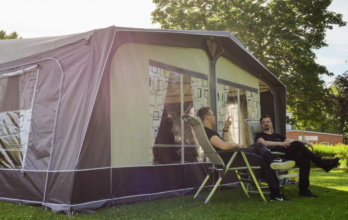 Campella Sarah 300 i gruppen Fortelt & Markiser / Fortelt Campingvogn / A-Måls Telt / Dybde 3,0m hos Campmarket (75514)