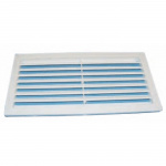 Ventilationsgitter 320x155mm Hvid Ventilationsgitter 320x155mm Hvid