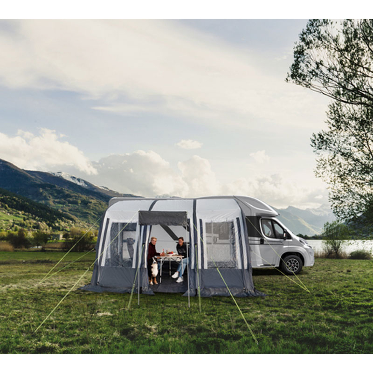 ReimoTent Casa Air ❘❘ i gruppen Fortelt & Markiser / Fortelt Autocamper / Oppustelige telte til autocampere / Reimo lufttelt hos Campmarket (75852)