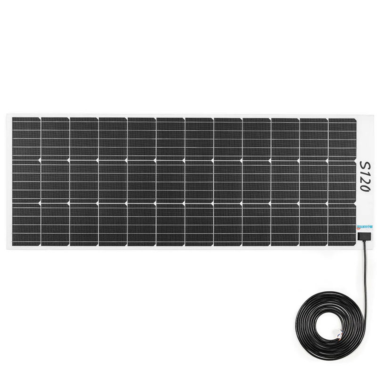 Moscatelli Solar panel Ducato 120W 136x50cm i gruppen Campingvogn og autocamper / El - Elektronik / Solpaneler hos Campmarket (76031)