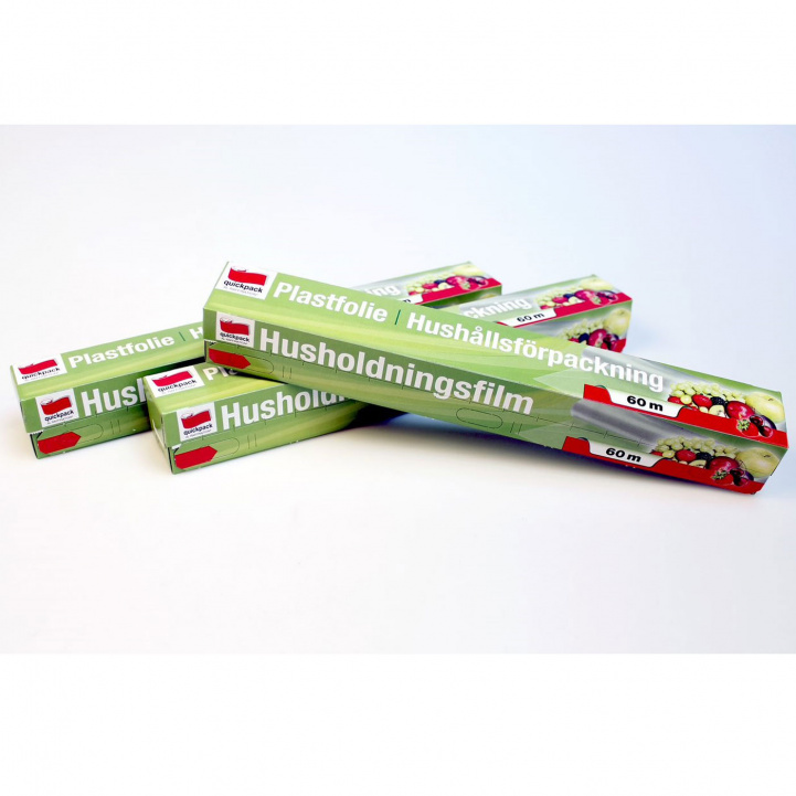 Plastfolie 60m x 29cm i gruppen Husholdning & Køkken / Køkkentilbehør / Opbevaring af mad hos Campmarket (76147)