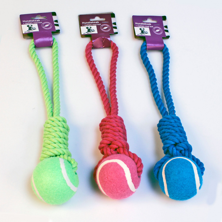 Rebløkke med bold 37 cm i gruppen Øvrigt / Til kæledyr hos Campmarket (76180)