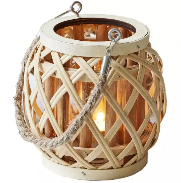 Lantern Flettet Nature i gruppen Hjem og indretning / Belysning & Lygter hos Campmarket (76463)