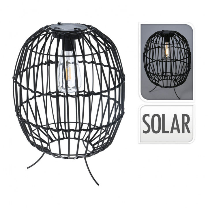 Solcellebelysning 31 cm i gruppen Hjem og indretning / Belysning & Lygter hos Campmarket (76490)
