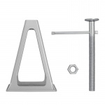 Campout Stabilisatorfjedre sæt aluminium 500 kg/st 4-pak Campout Stabilisatorfjedre sæt aluminium 500 kg/st 4-pak