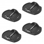 Campout Hjørne støttefod med metalstift sæt med 4 stks Campout Hjørne støttefod med metalstift sæt med 4 stks