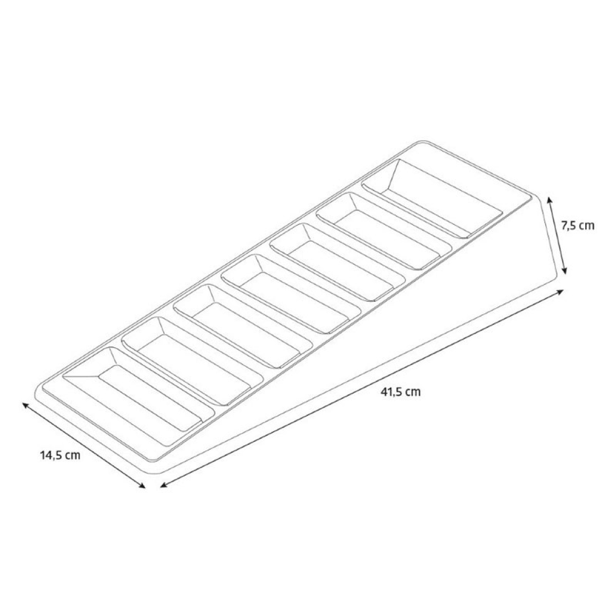 Campout Leveller 75 mm sæt med 2 stks i gruppen Campingvogn og autocamper / Chassis / Niveaukloser hos Campmarket (76668)