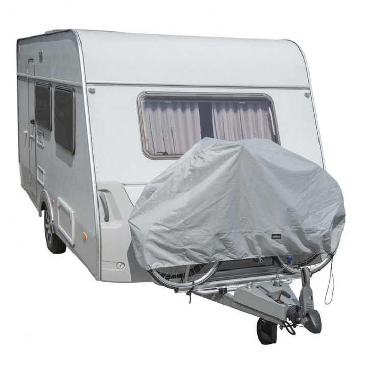 Campout Cykelbetræk XL til 2 cykler til front (ripstop) i gruppen Campingvogn og autocamper / Chassis / Cykelstativ / Tilbehør hos Campmarket (76682)