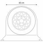 Campout Hjulkapsel (til UV-beskyttelse af enkelt hjul/dæk) Campout Hjulkapsel (til UV-beskyttelse af enkelt hjul/dæk)