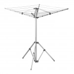 Campout Tørrestativ med fod inkl. 3 klemmer