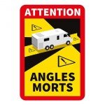 ProPlus Klistermærke Attention Angles Morts! Autocamper