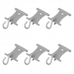 ProPlus bøjle med S-krog til teltskinner 5/6mm og 7/8mm 6-pack ProPlus bøjle med S-krog til teltskinner 5/6mm og 7/8mm 6-pack