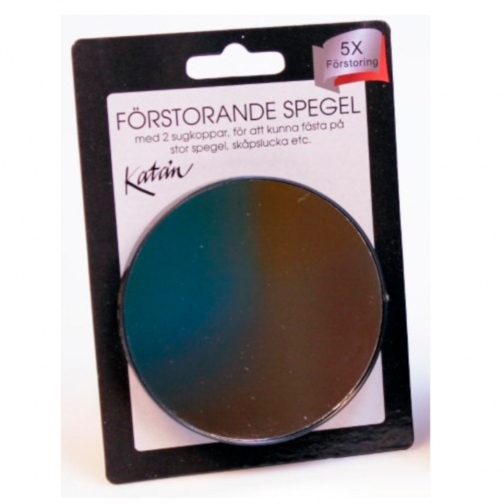 Rundt spejl med sugekop 9 cm i gruppen Vand & Sanitet / Badeværelsesartikler hos Campmarket (76792)