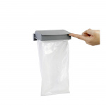 Affaldsposeholder med låg Trapsy Grå Affaldsposeholder med låg Trapsy Grå