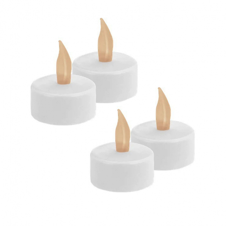 LED Värmeljus 4-pack i gruppen Hjem og indretning / Belysning & Lygter hos Campmarket (77038)