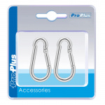 Pro Plus Karabinhage 5x50mm 2-pak Metal Pro Plus Karabinhage 5x50mm 2-pak Metal