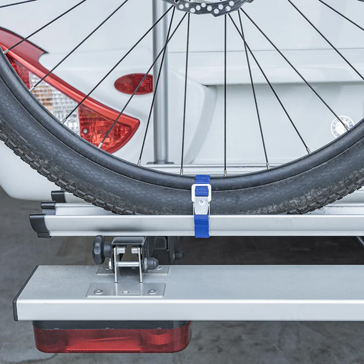 ProPlus Cykelstropper med metalspænde til cykelholder 4 stk. i gruppen Campingvogn og autocamper / Chassis / Cykelstativ / Tilbehør hos Campmarket (77128)