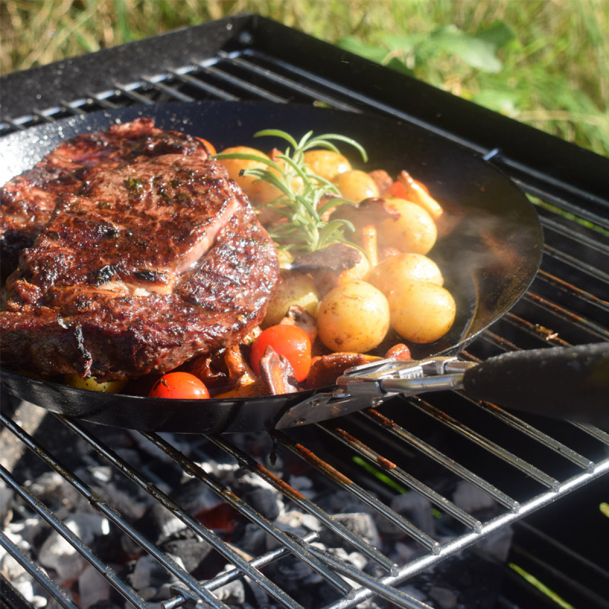 Stegepande til gasgrill Disa i gruppen Husholdning & Køkken / Griller / Grilltilbehør hos Campmarket (77137)