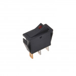 Vippekontakt LED rød 12V/24V Vippekontakt LED rød 12V/24V