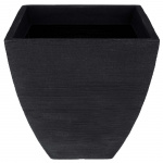 Potte Ribbet Rektangulær Højde 41cm Mål 39x39cm Antracit Potte Ribbet Rektangulær Højde 41cm Mål 39x39cm Antracit