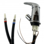 Roma Blandingsbatteri Krom Brusetilslutning